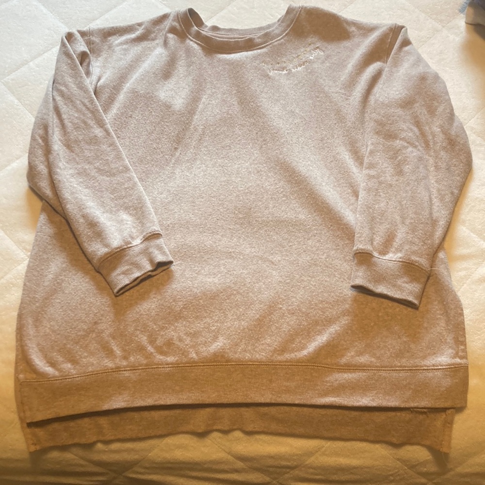 Crew neck sweatshirt